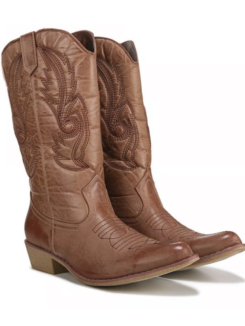 Women's Coconuts Gaucho Cowboy Boots New Without Box